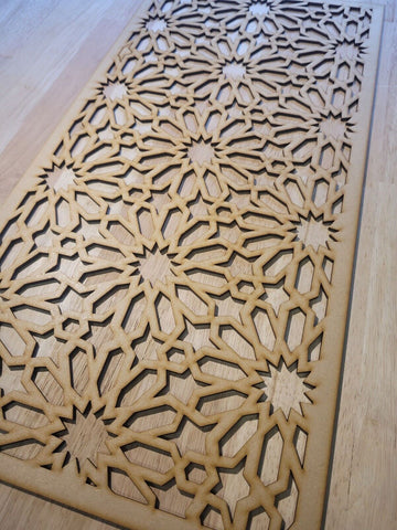 Georgian Flower Decorative Screen Radiator Cabinet Panel 2FT x 4FT 3mm 6mm 0042