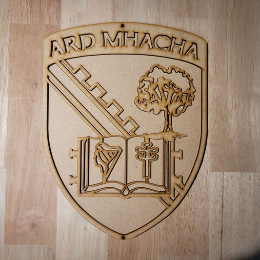 Large wooden Armagh GAA 3D Wall Art Sports Team Sign Door Hanging Plaque Gaelic