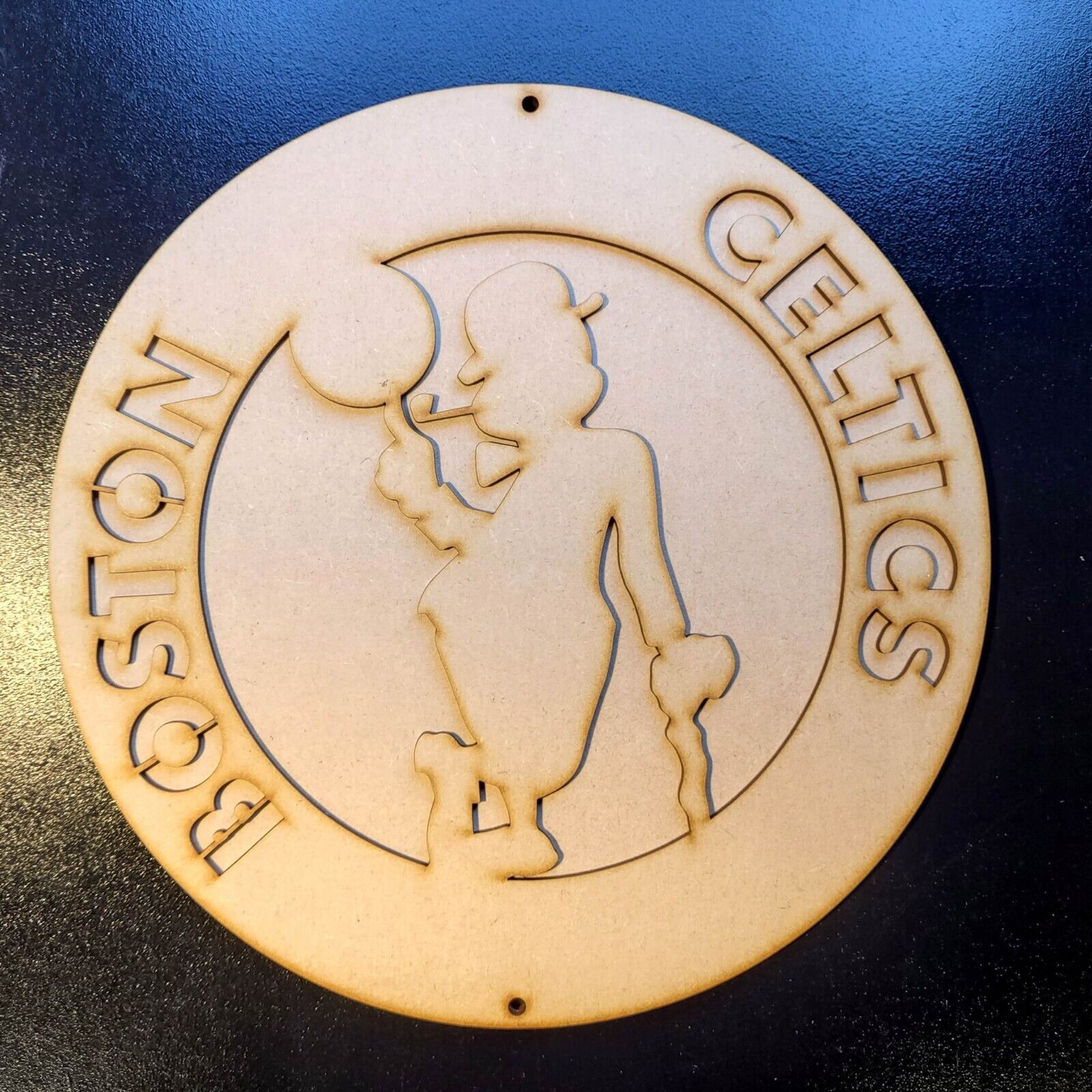 Large Boston Celtics 3D Wall Art Basketball Sign Wall Art Door Hanging Plaque