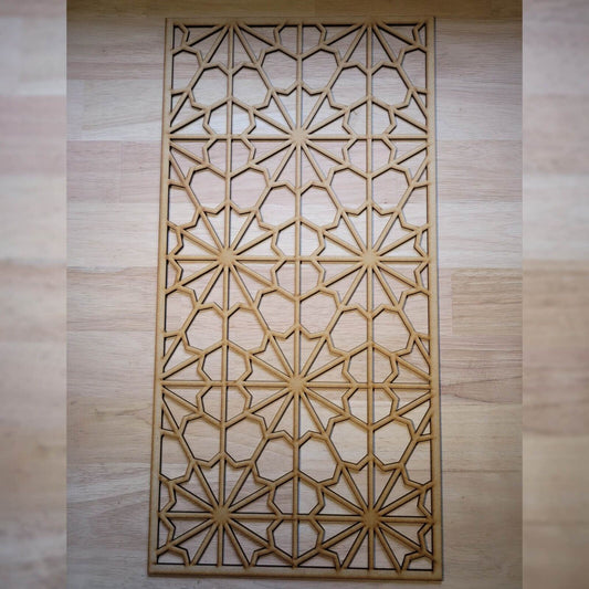 Moroccan Comb Decorative Screen Radiator Cabinet Panel 2FT x 4FT 3mm 6mm 0110