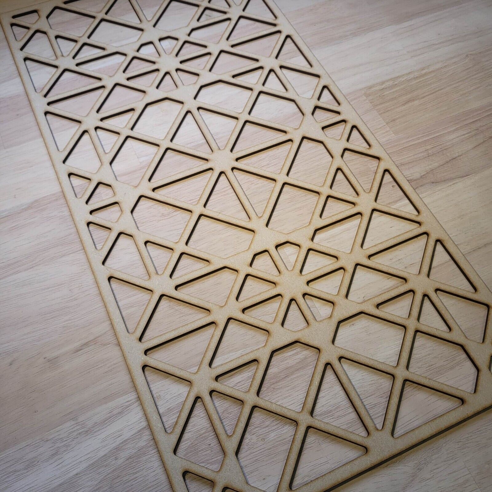 Art Deco Geometric Decorative Screen Radiator Cabinet Panel 2FTx4FT 3mm 6mm 0100