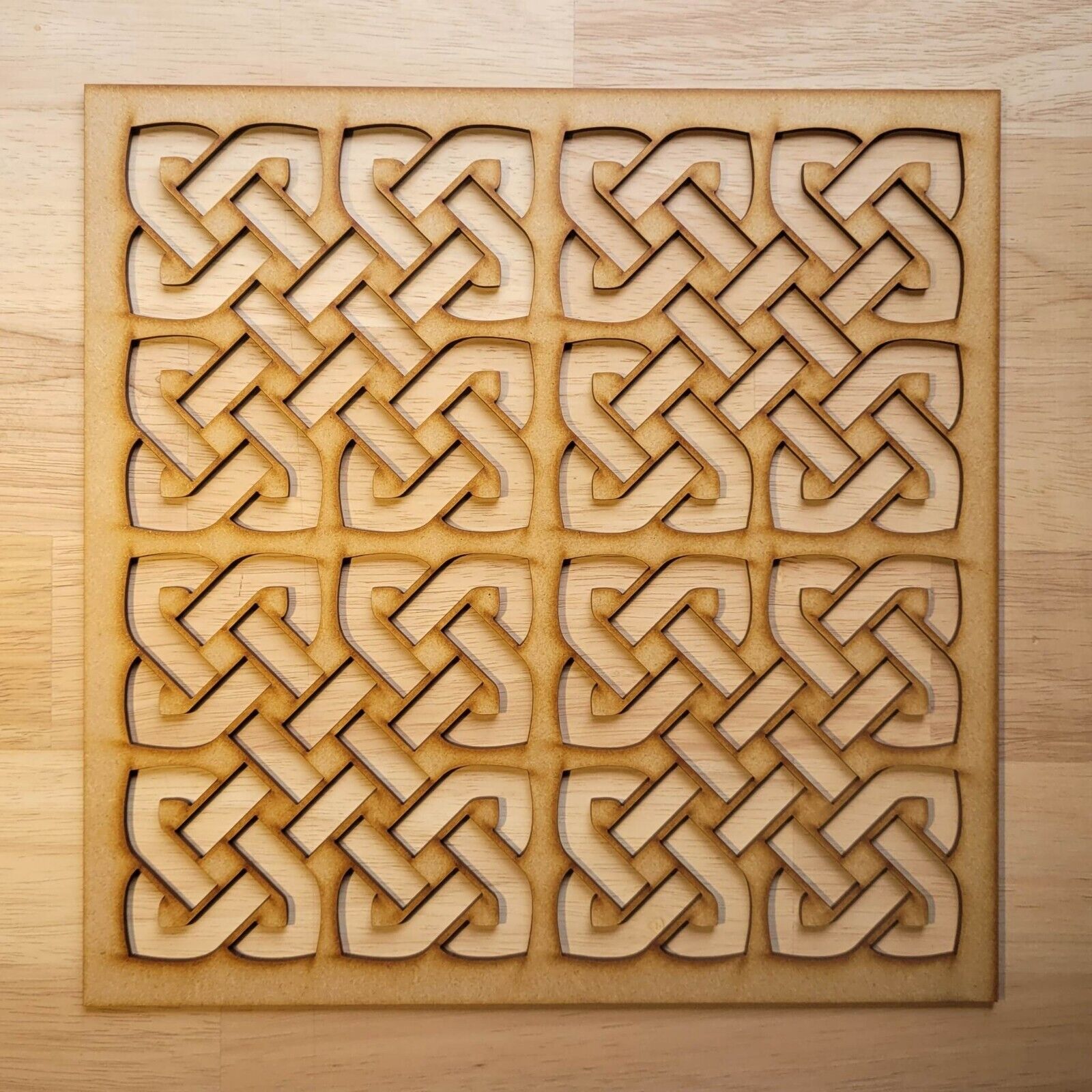 Celtic Knot Grate Decorative Screen Radiator Cabinet square Panel 2ftx2ft 041