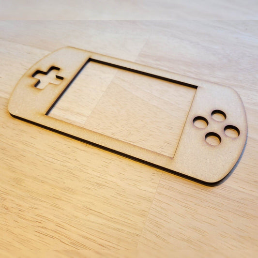 Large Switch Controller MDF Craft Shapes Wooden Blank Decoration Embellishment