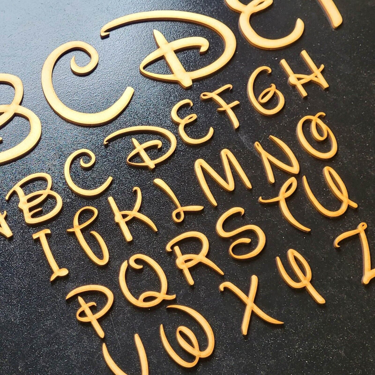 Walmart Letters Wooden Letters Waltograph Font MDF 10-60cm Decoration Scrapbook Embell