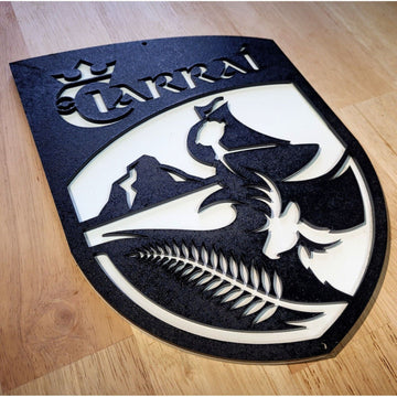 Large wooden GAA Kerry Gaelic Sports 3D Sign Wall art Hanging Plaque Painted