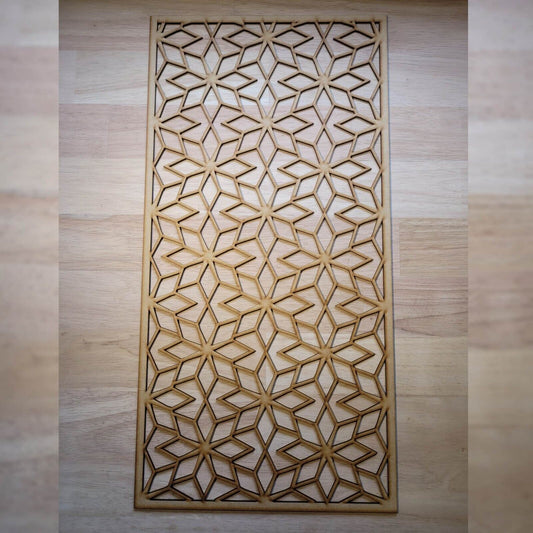 Arabic Geometric Decorative Screen Radiator Cabinet Panel 2FT x 4FT 3mm 6mm 0108