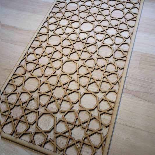 Arabic Star Decorative Screen Radiator Cabinet Panel 2FT x 4FT 3mm 6mm 0112