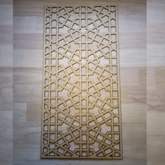 Arabic Lattice Decorative Screen Radiator Cabinet Panel 2FT x 4FT 3mm 6mm 0106