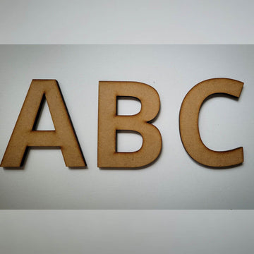 Large wooden Letters MDF SANS Bold Display Font 10-60cm 6mm Thick Sign Craft