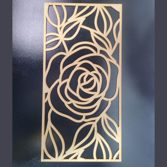 Garden Rose Decorative Screen Radiator Cabinet Cut Panel 2FT x 4FT 3mm 6mm 0118